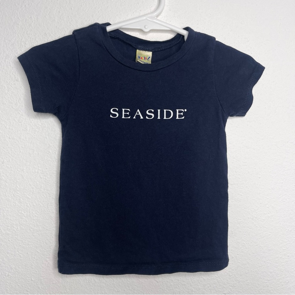navy seaside short sleeve tee